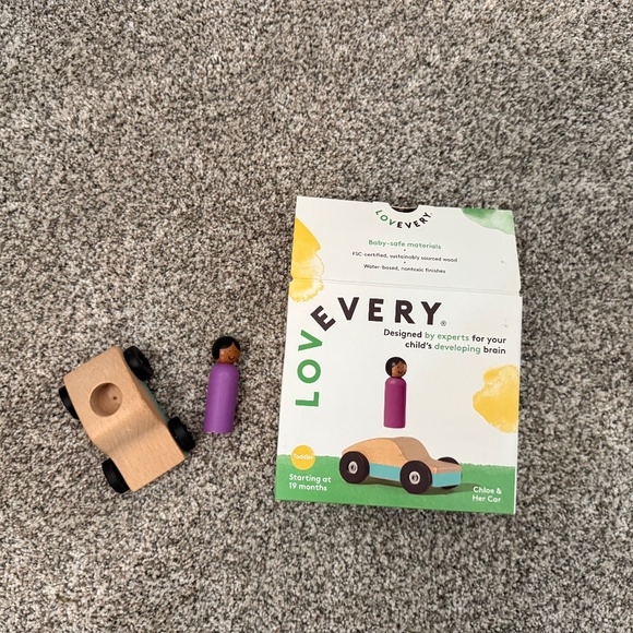 LOVEVERY Other - Lovevery “Chloe & Her Car” Baby Toy